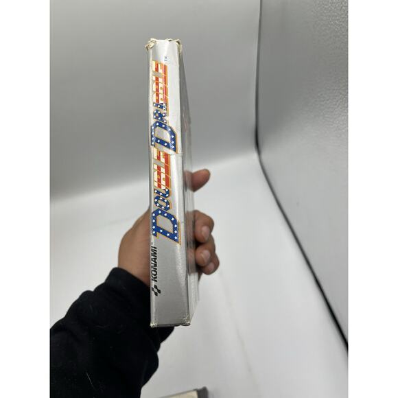 Vtg Double Dribble Nintendo Entertainment System 1985 NES Complete Box Manual - Picture 13 of 13